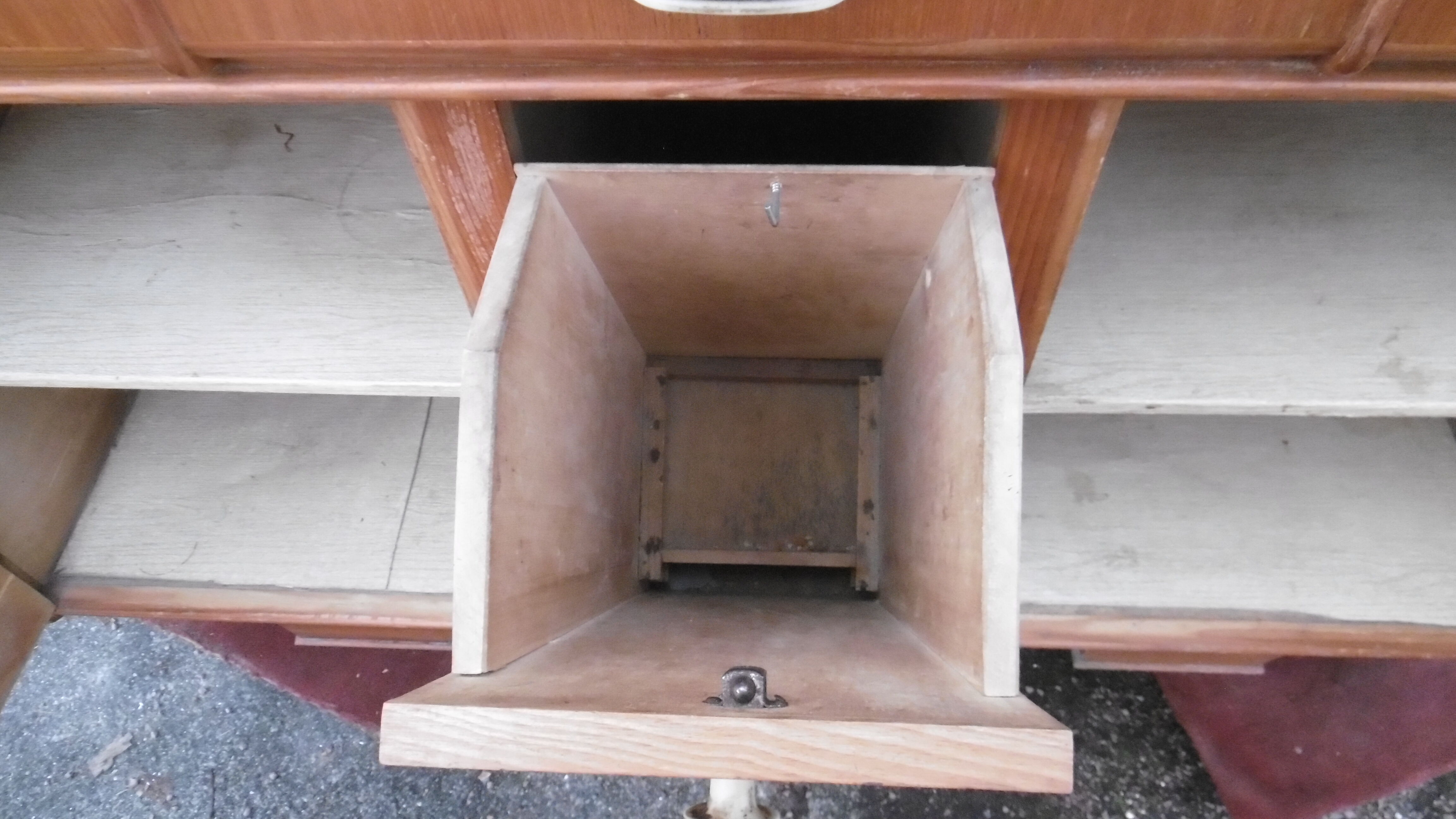 The 1950s wooden buffet