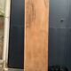 Armoire vitrée vintage bois brut 1950