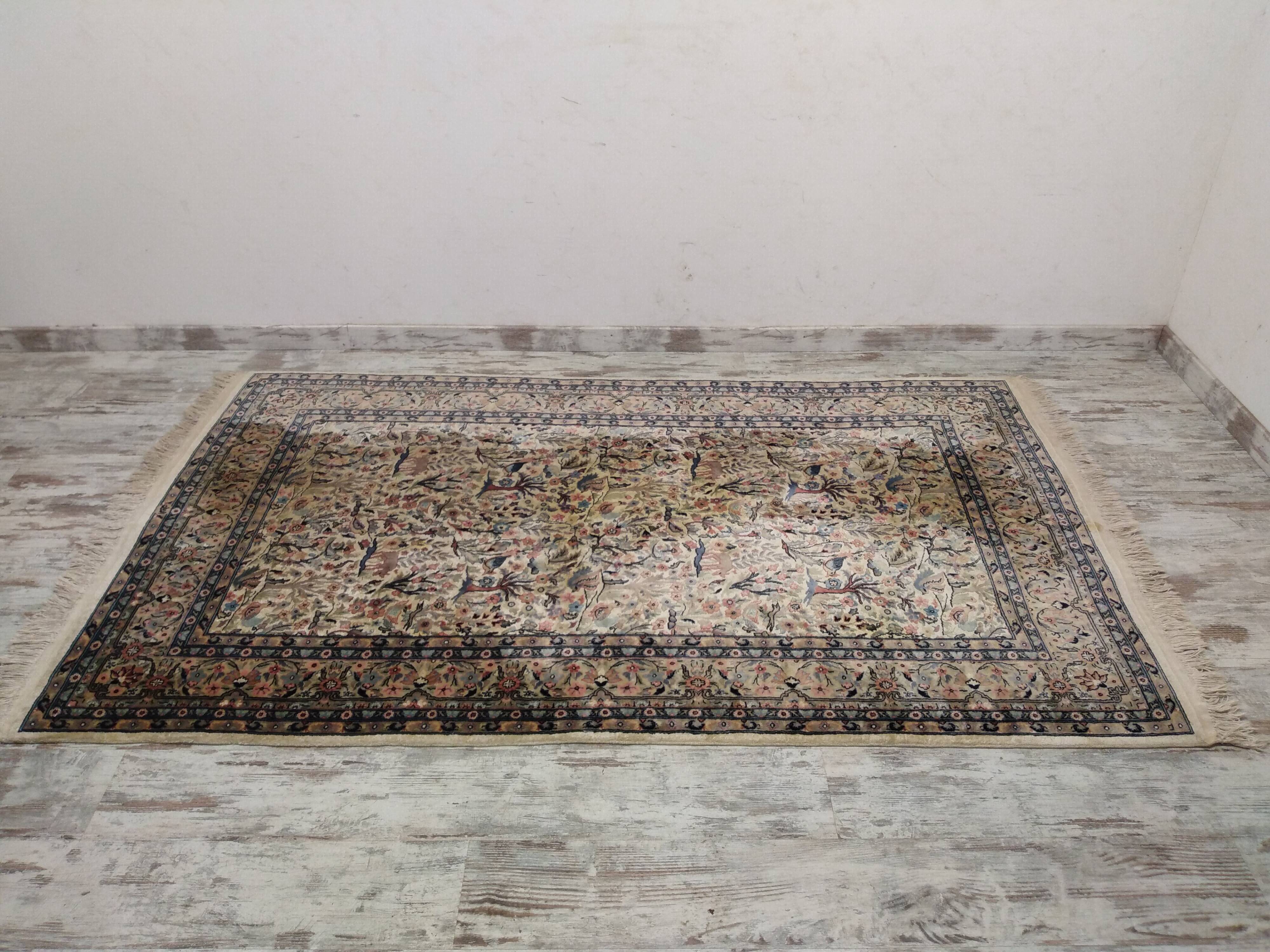 Antique Persian Tree of Life Rug