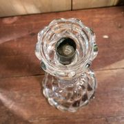 Crystal candle holder