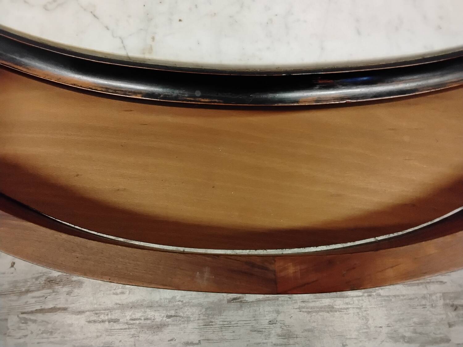 Console 19th Century in walnut