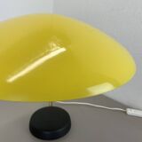 Original Modernist Yellow Metal Table Lamp by Cosack Leuchten, Germany 1960s