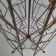 Vintage metal turnstile display