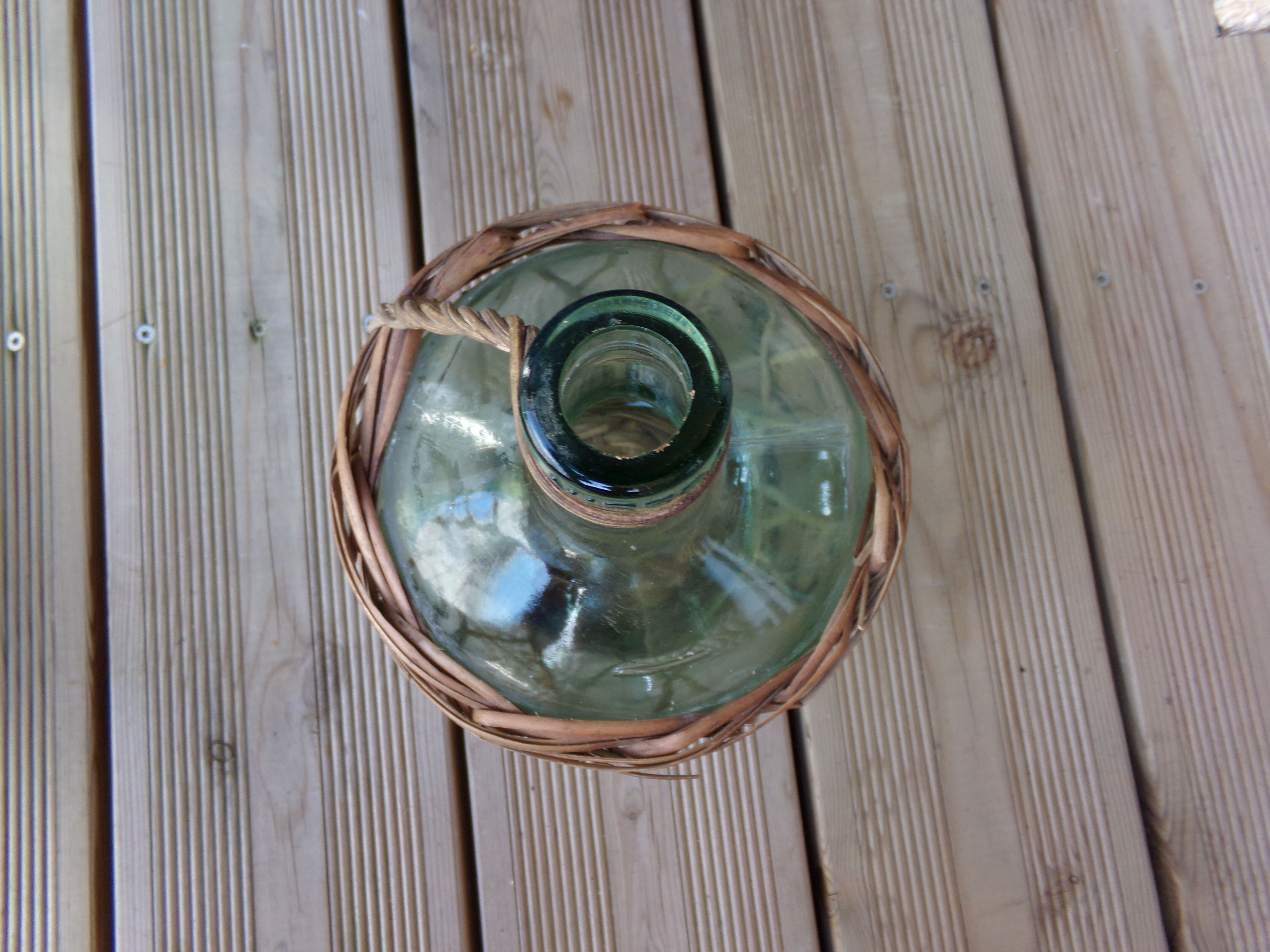 Mulched cylinder of 2 liters