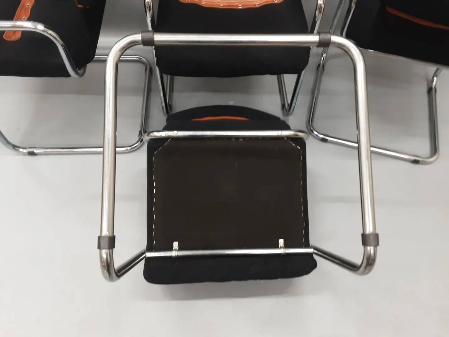 Chaises/fauteuils Guido Faleschini pour Hermes, 1970