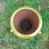 Jar, glazed earthenware pottery