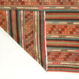 Anatolian handmade kilim rug 258 cm x 167 cm