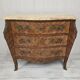 Commode style louis XV bois de rose