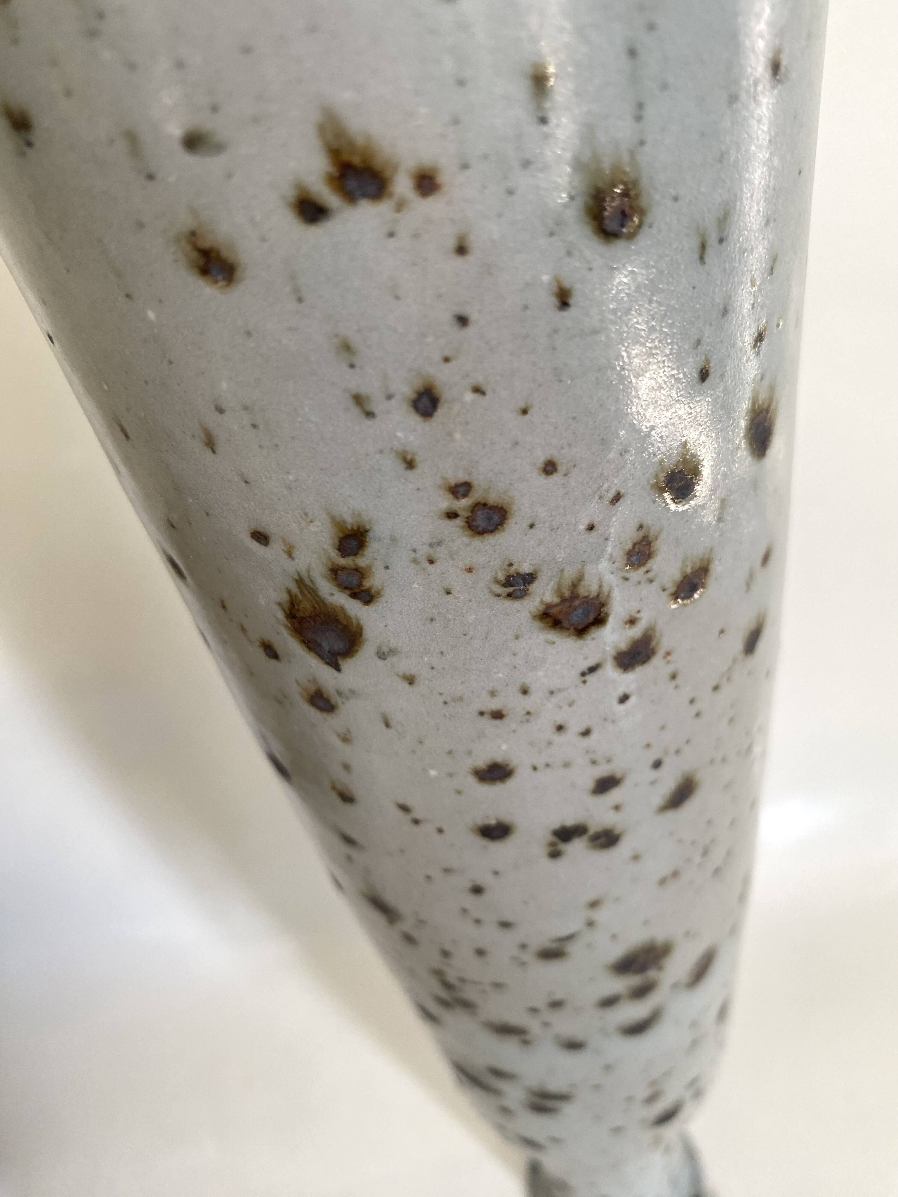 Pyrite ceramic bottle vase 47 cm