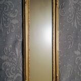 Miroir doré ancien rectangulaire