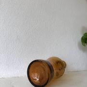 Carafe en verre bullé La Rochère