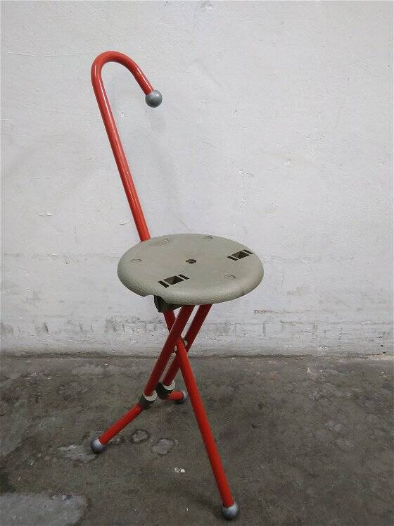 Sandrigarden Stool / Walking Stick ''Ulisse'' Designed by Ivan Loss.