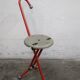 Sandrigarden Stool / Walking Stick ''Ulisse'' Designed by Ivan Loss.