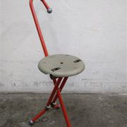 Sandrigarden Stool / Walking Stick ''Ulisse'' Designed by Ivan Loss.