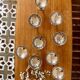 Set of 9 vintage silver stainless steel dessert bowls