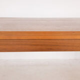 Teak extendable dining table, The Netherlands 1950's