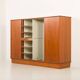 Armoire en teck danoise grande des années 1960.