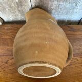 Ancien pichet vieux grès beige made in france vintage