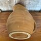 Antique pitcher old beige stoneware made in france vintage