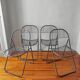 4 vintage folding chairs 1980 Niels Gammelgaard