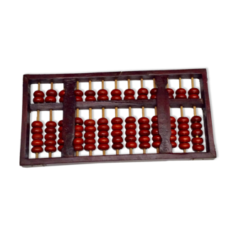 Chinese abacus in vintage wood