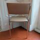 Chaise années 70 chrome et skaï