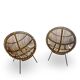 Vintage Rattan Lounge Set, 1960s