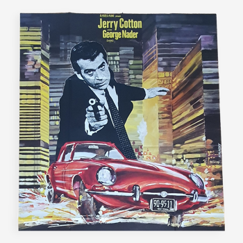 Affiche de film: L'homme à la Jaguar rouge