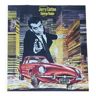 Affiche de film: L'homme à la Jaguar rouge