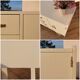 Vintage compass feet chest of drawers