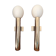 Pair of chrome wall lamps from Sciolari, Italy 1970's
