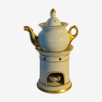 Porcelain tisaniere de paris lisere gold