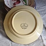 HB Quimper Decorative Plate - Vintage Ø25 cm