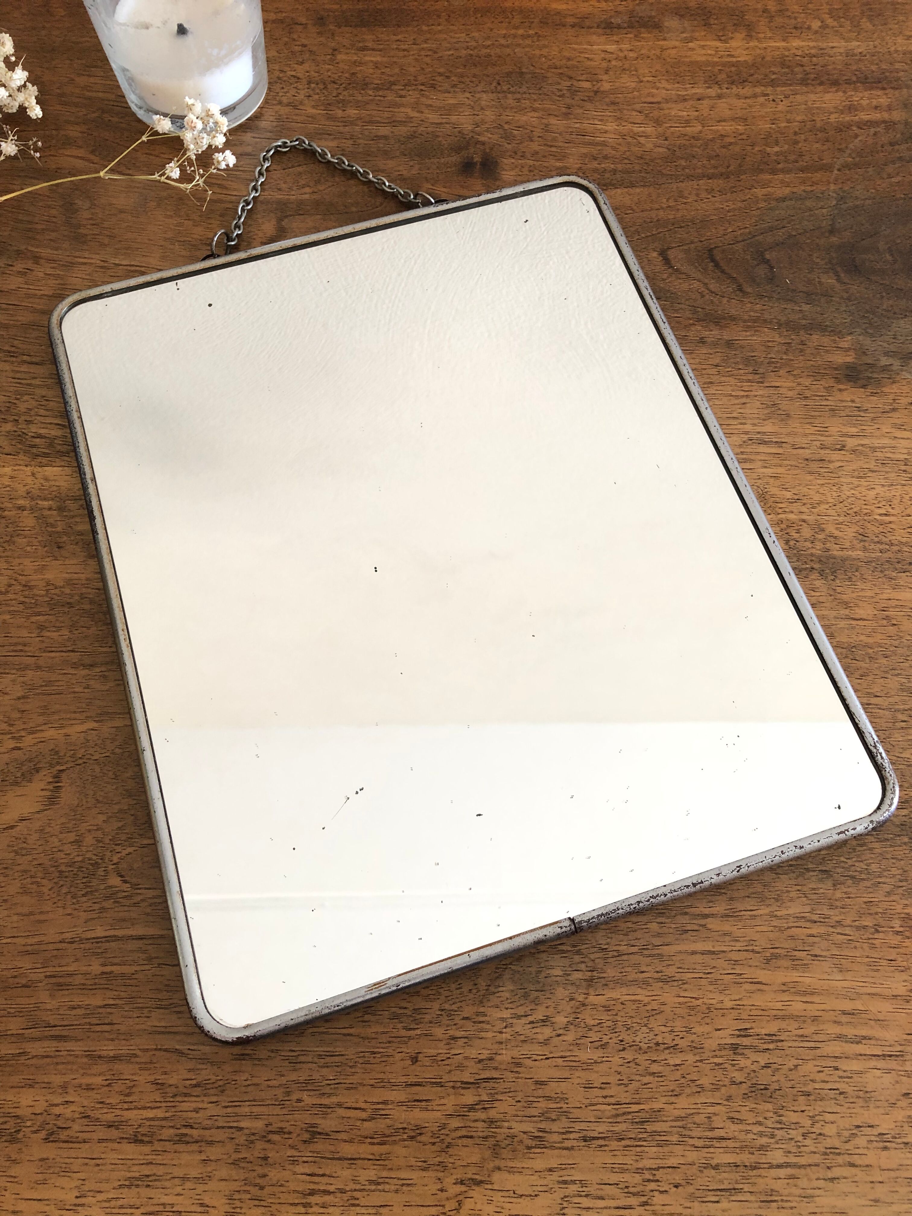 Barber mirror 30 x 24 cm