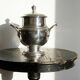 Elegant silver-plated sugar bowl from the 1880-1930 period.
