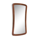 Scandinavian teak mirror