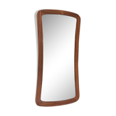 Scandinavian teak mirror