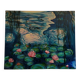 Les Nymphéas de Monet, peinture sur bois