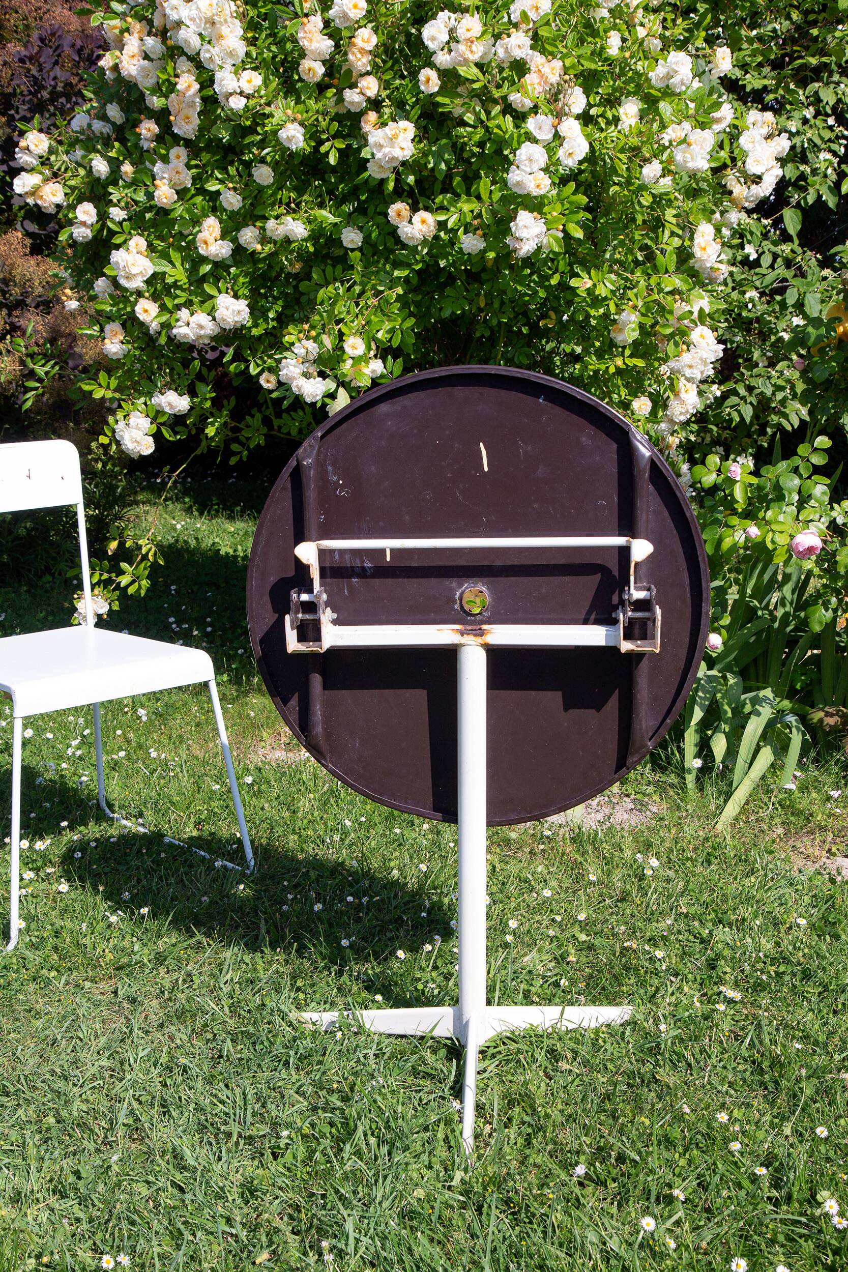 70s garden table, folding top