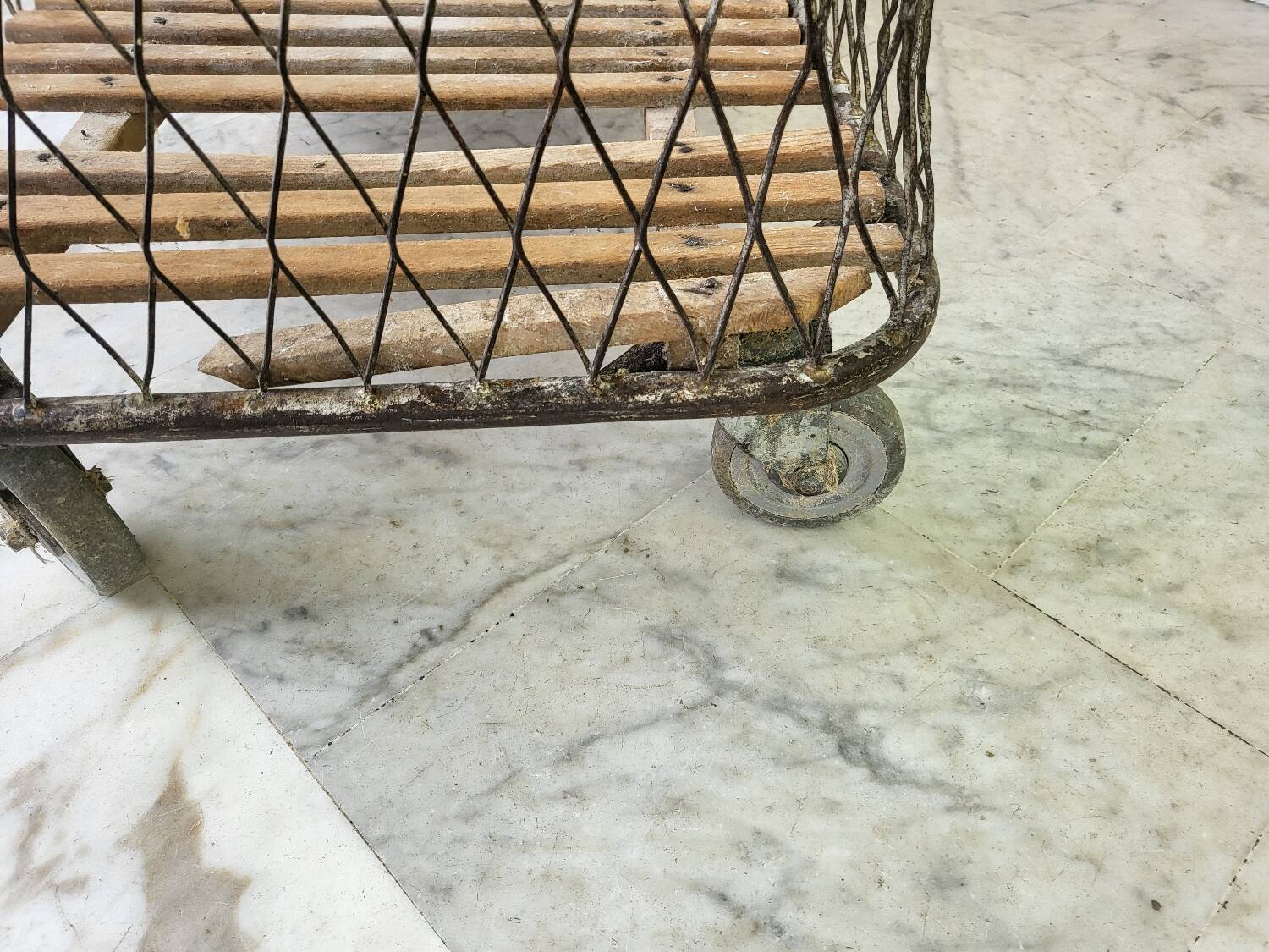 Old baker's cart
