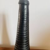 Glazed earthenware vase