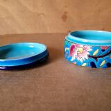 Longwy enamel candy dish