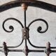 Wrought iron bed