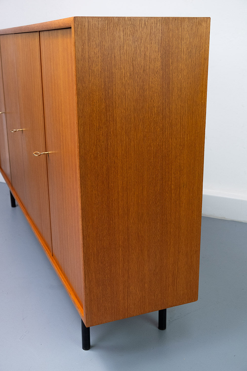 Vintage Teak Highboard by WK Möbel, 1960s