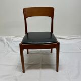 Suite of 6 very beautiful chairs Henning Kjaernulf, ks danemark