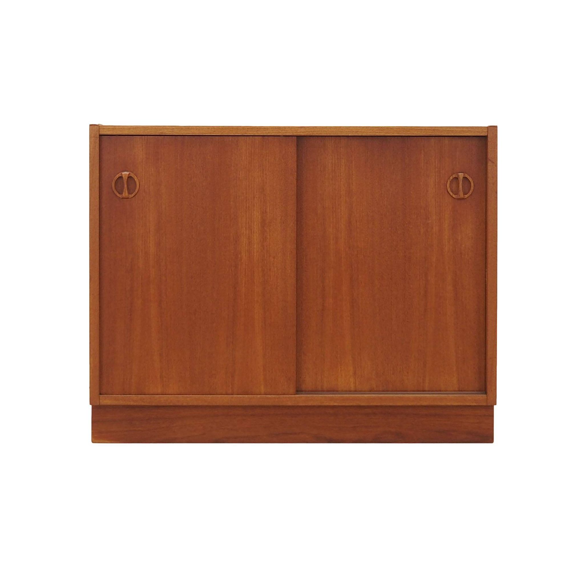 Teak cabinet, Danish design, 1970s, production: Denmark