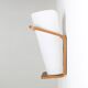 Wall Lamp in Curved Teak Plywood by Louis Kalff for Philips, 1959