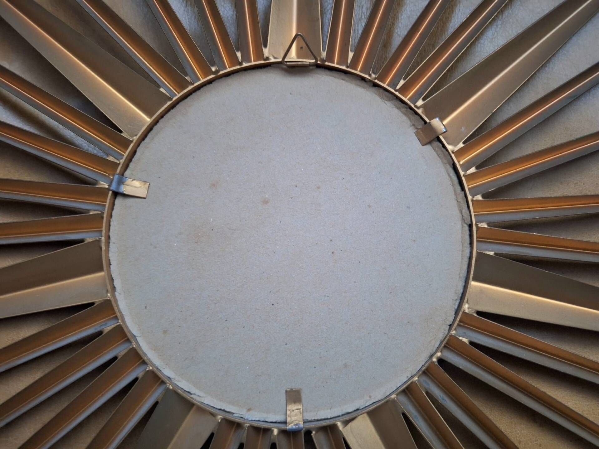 Miroir soleil Chaty Vallauris, œil de sorcière vintage, décoration rét