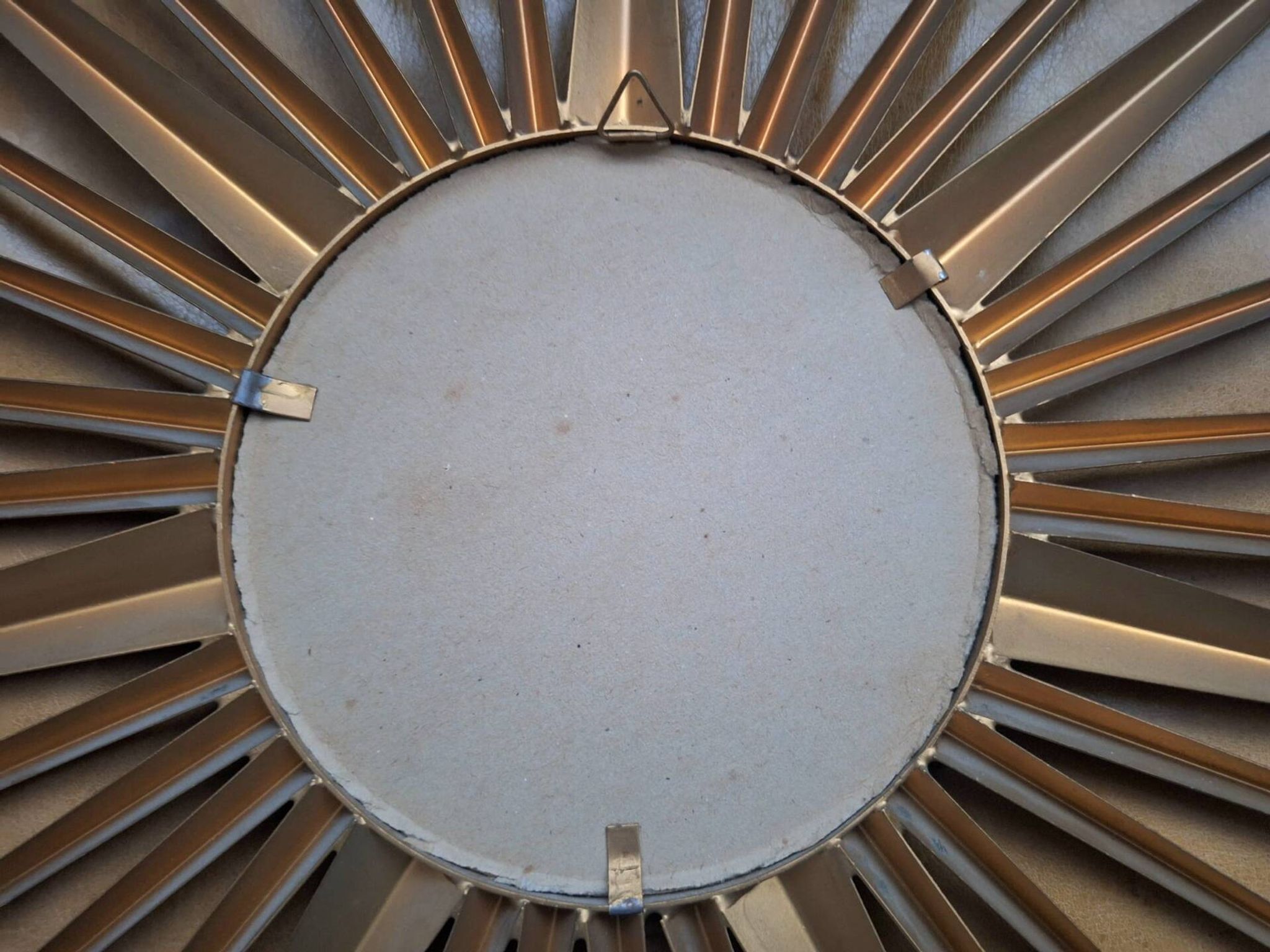 Miroir soleil Chaty Vallauris, œil de sorcière vintage, décoration rét