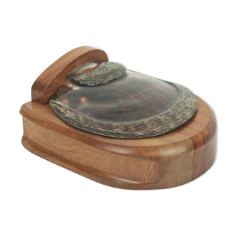 Rosewood and shell box